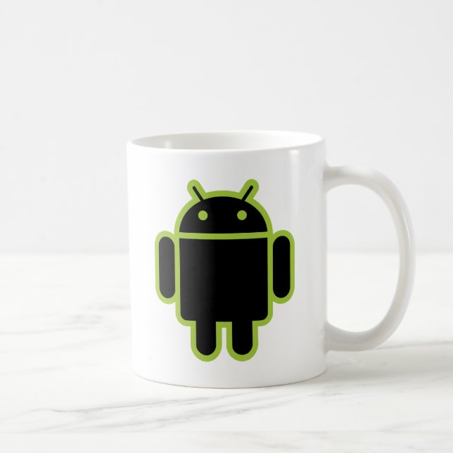 Dunkler Android Tasse (Rechts)