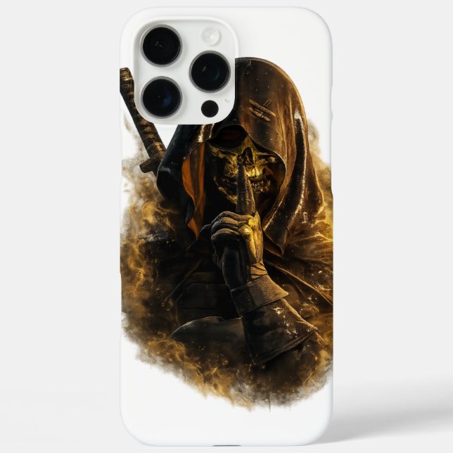 Dunkler Attentäter mit Kapuze Ninja iPhone 16 Pro  Case-Mate iPhone Hülle (Rückseite)