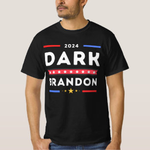 Dunkler Brandon Biden 2024 T-Shirt