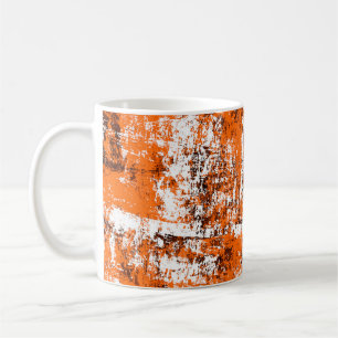 Dunkler brauner Grunge-Hintergrund. Schwarz weiß o Kaffeetasse