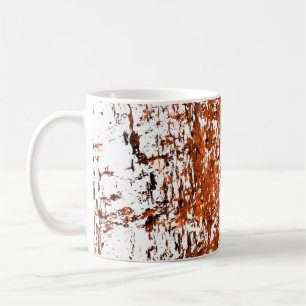 Dunkler brauner Grunge-Hintergrund. Schwarz weiß o Kaffeetasse