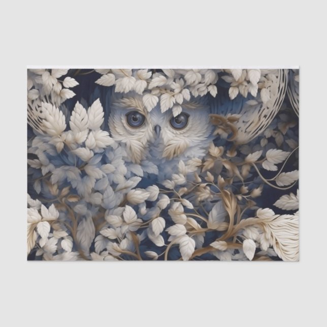 Dunkler Bruchkern Goblincore verzauberter Wald Seidenpapier (Vorderseite)