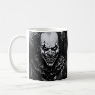 Dunkler Clown Kaffeetasse