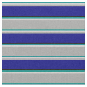 Dunkler Cyan, leichter Grau, dunkelgrau, blau und  Stoff