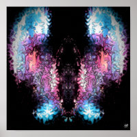 Dunkler Engel v1 - Muster pareidolia