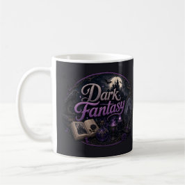 Dunkler Fantasy-Liebhaber Kaffeetasse