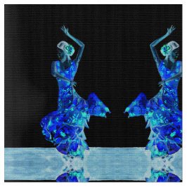 Dunkler Flamenco Stoff