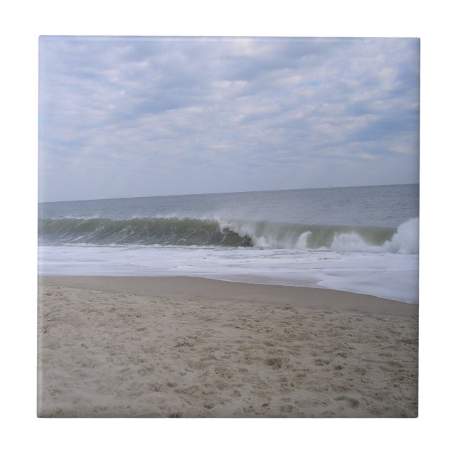 Dunkler Flieder Fliese (Vorderseite)