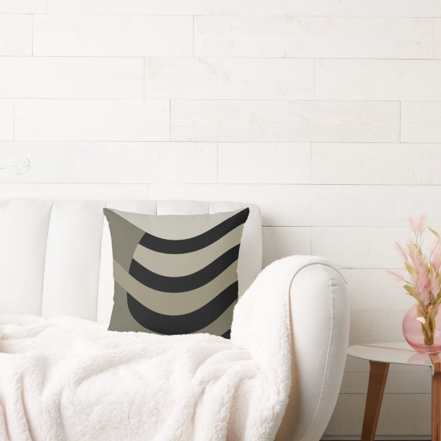 Dunkler Flieder Kissen (Liege)