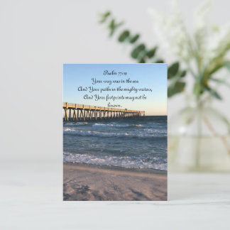 Dunkler Flieder Postkarte