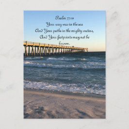 Dunkler Flieder Postkarte