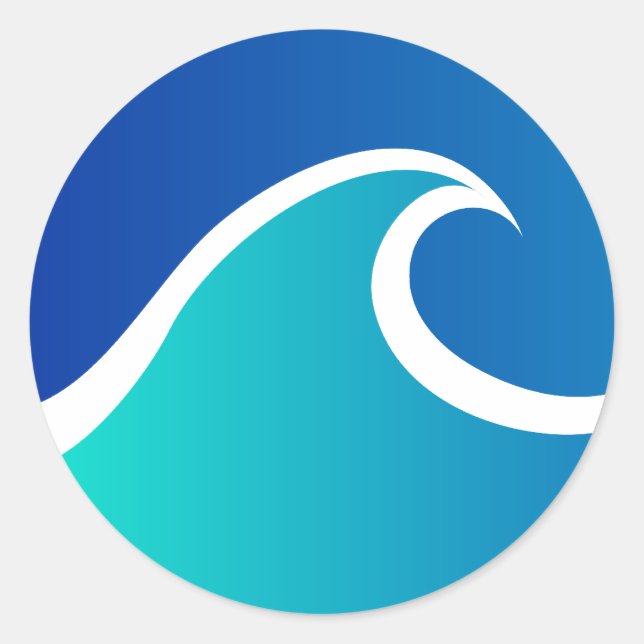 Dunkler Flieder Runder Aufkleber (Vorderseite)