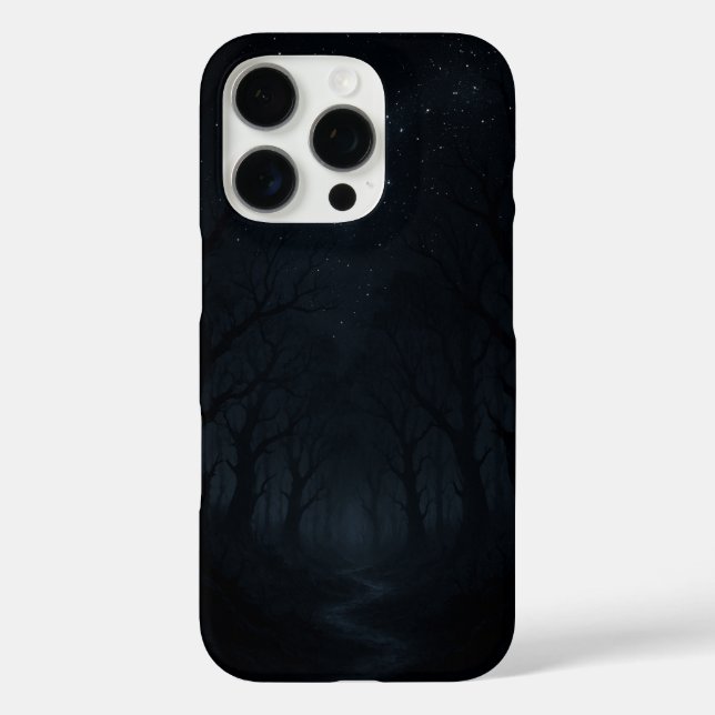 Dunkler Forest Night Sky Case-Mate iPhone Hülle (Rückseite)