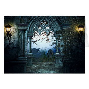 Dunkler Friedhofs-Hintergrund