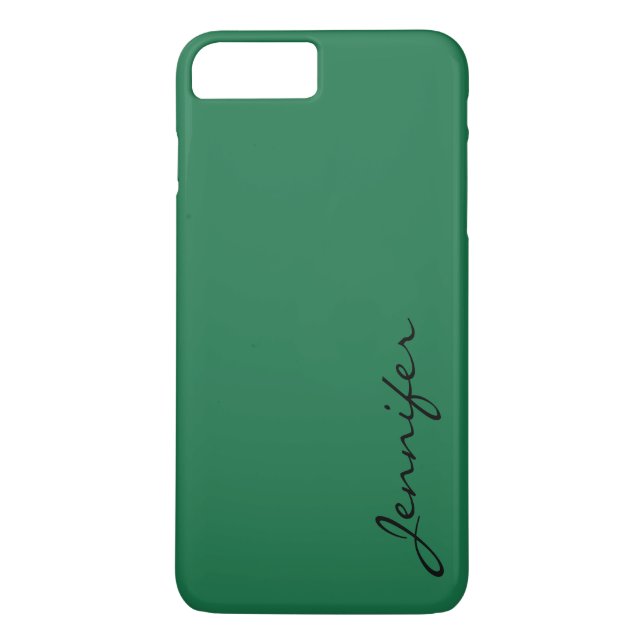 Dunkler Frühlingshöhe, grüner Hintergrund Case-Mate iPhone Hülle (Rückseite)