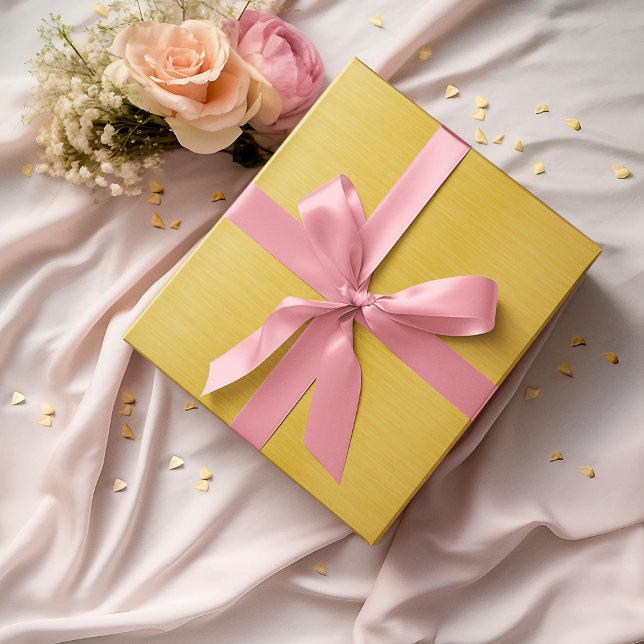 Dunkler Goldschimmer Geschenkpapier (Von Creator hochgeladen)