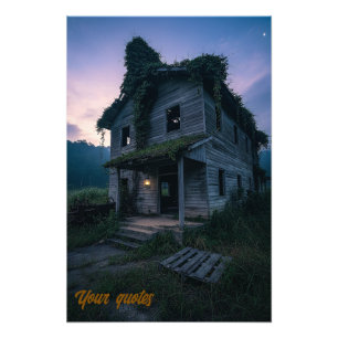 Dunkler gotischer Twilight-Horror Fotodruck