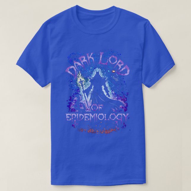 Dunkler Herr der Epidemiologie T-Shirt (Design vorne)