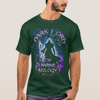 Dunkler Herr der Meeresbiologie T-Shirt