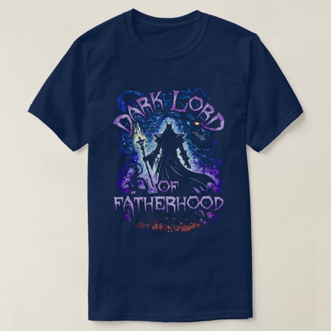 Dunkler Herr der Vaterschaft T-Shirt (Design vorne)