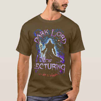 Dunkler Herr des Dozierens T-Shirt