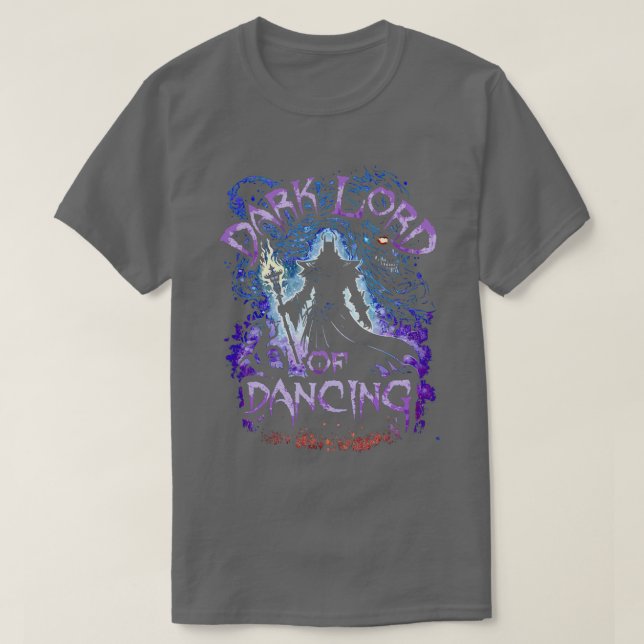 Dunkler Herr des Tanzes T-Shirt (Design vorne)