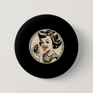 Dunkler Humor Vintage Retro Lustig Clic - Käfer Le Button
