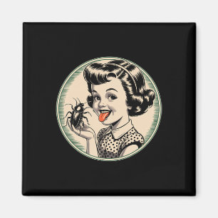Dunkler Humor Vintage Retro Lustig Clic - Käfer Le Magnet