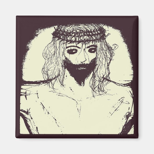 Dunkler Jesus wird die Welt und die Welt der Alter Magnet (Vorne)