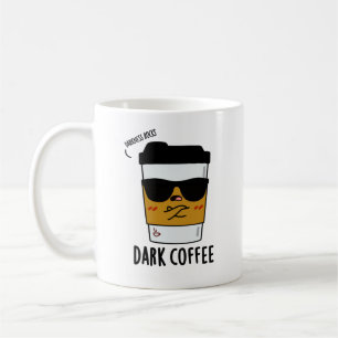 Dunkler Kaffee Funny Drink Puff Kaffeetasse
