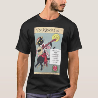 Dunkler kurzer T - Shirt die Hülse der schwarze