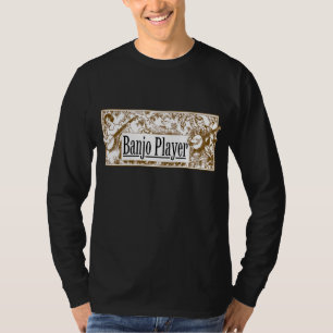 Dunkler langer T - Shirt das slleve der
