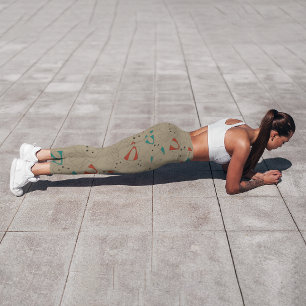 Dunkler Modus Fox-Cartoon Capri Leggings