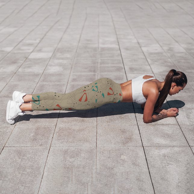 Dunkler Modus Fox-Cartoon Capri Leggings (Von Creator hochgeladen)