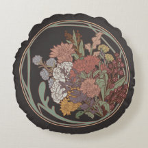Dunkler & Moody Art Nouveau Blumenstrauß