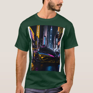 Dunkler Neon Sport in Japanisch Neon City 8 T-Shirt