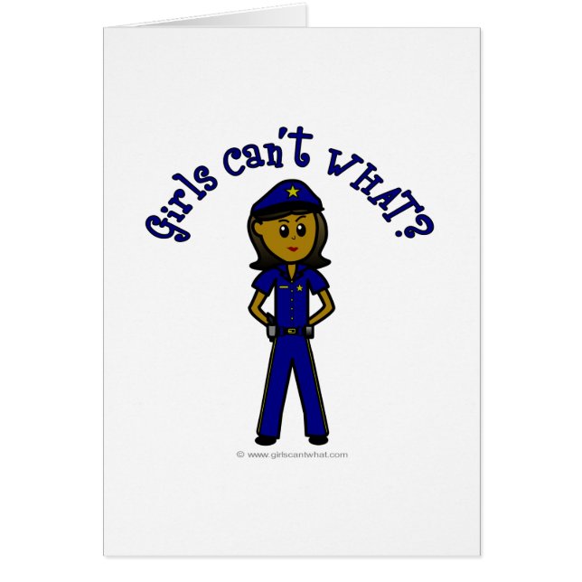 Dunkler Polizist Girl (Vorne)