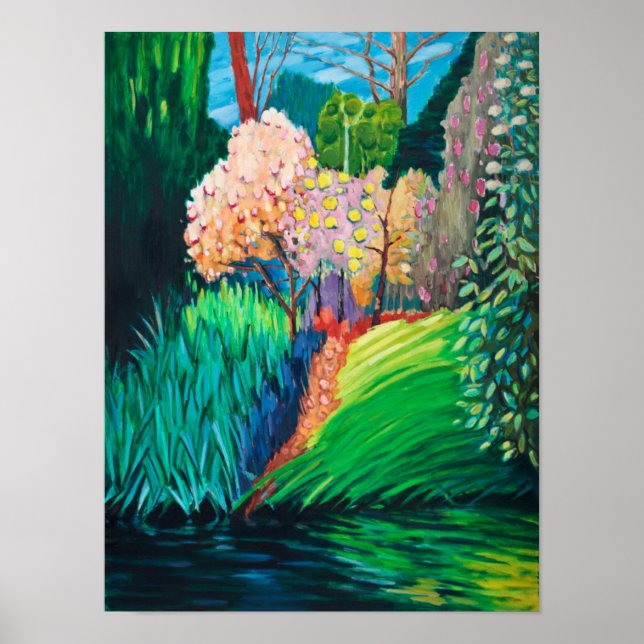 Dunkler Pool Poster (Vorne)