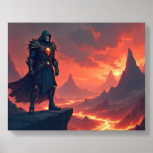 Dunkler Ritter der Flamme
