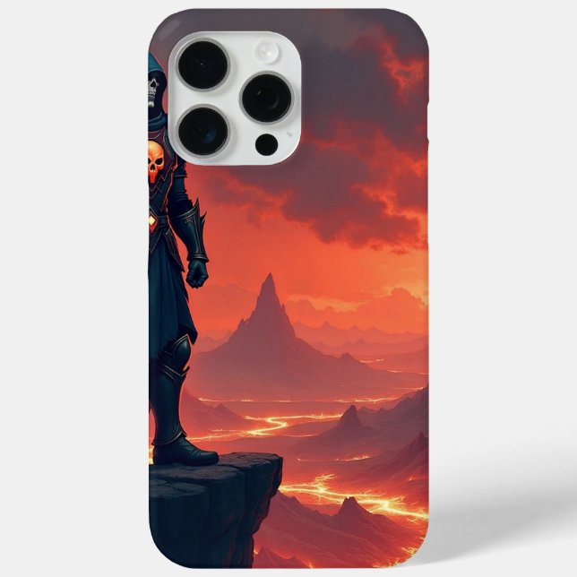 Dunkler Ritter der Flamme Case-Mate iPhone Hülle (Rückseite)