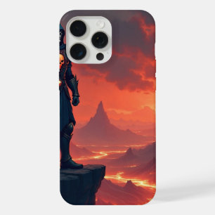 Dunkler Ritter der Flamme iPhone 15 Pro Max Hülle