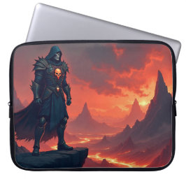 Dunkler Ritter der Flamme Laptopschutzhülle