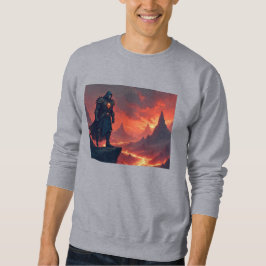 Dunkler Ritter der Flamme Sweatshirt