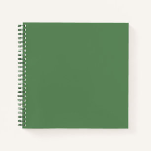 Dunkler Salbei (feste Farbe) Notizbuch