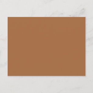 Dunkler Sandy Beige Kaffee Karamelll Farbe nur bra Postkarte