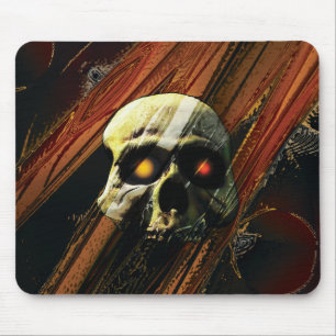 Dunkler Schädel Mousepad