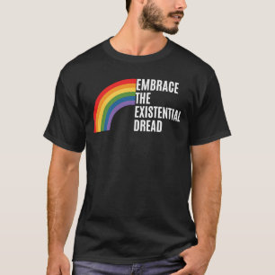 Dunkler Spaß verkörpert die existenzielle Ebene 2 T-Shirt