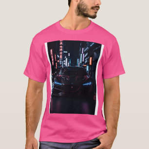 Dunkler Sport in der japanischen Stadt 1 T-Shirt