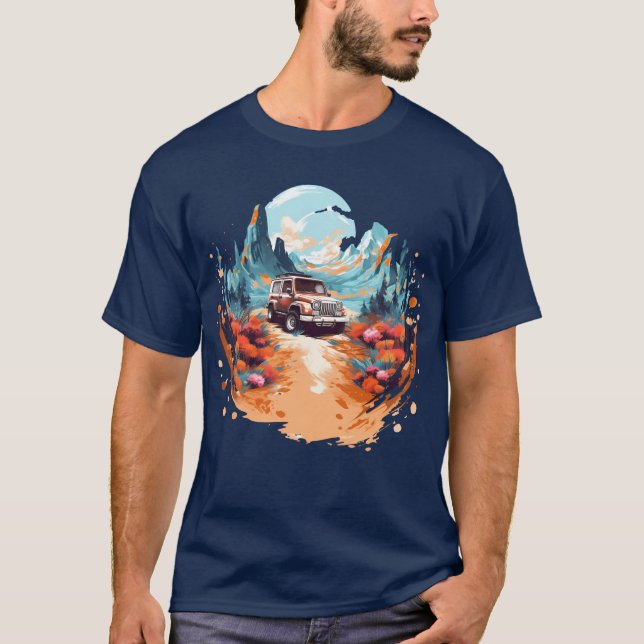 Dunkler T - Shirt (Vorderseite)