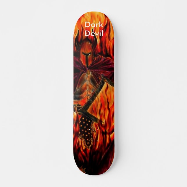 Dunkler Teufel Skateboard (Vorne)